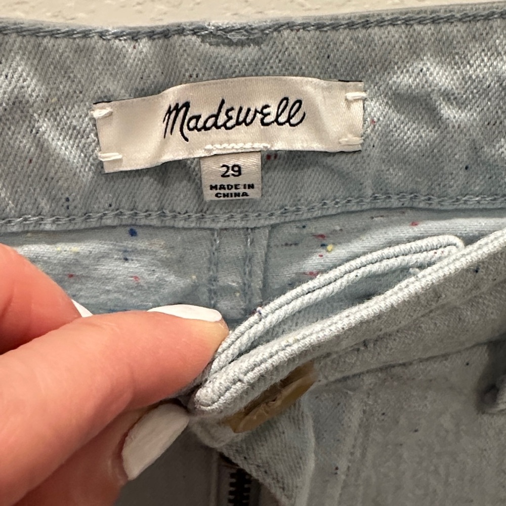 Madewell Light Blue Denim Pants -Size 29 - Picture 2 of 6
